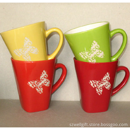 Stoneware Colorful Mugs (TC-MUG70802)